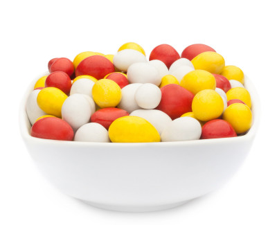 WHITE, YELLOW &amp; RED PEANUTS sample